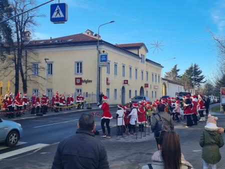 Božični ples na ulici, Vir: Arhiv Občine Sežana
